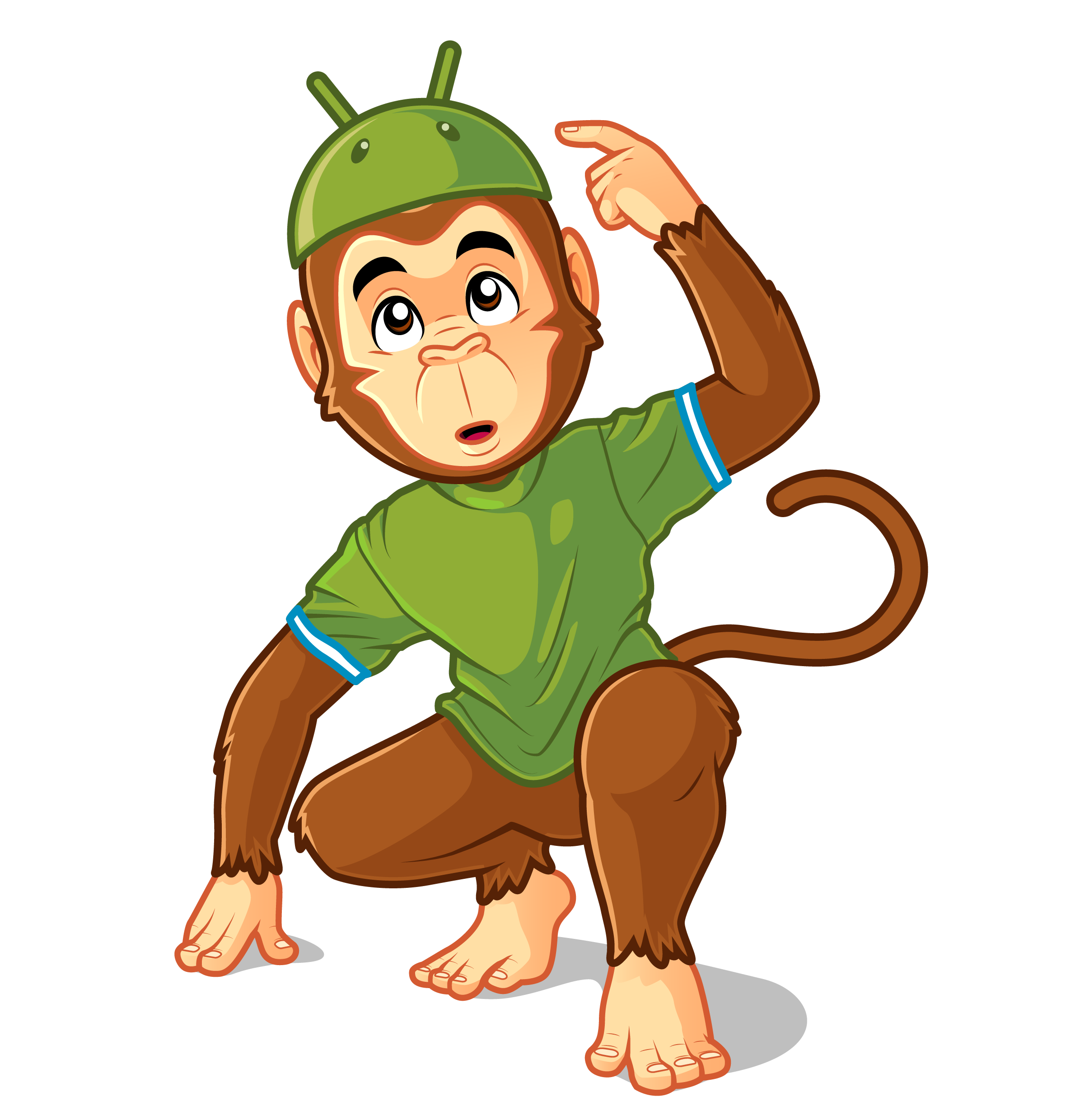 Monkey mascot